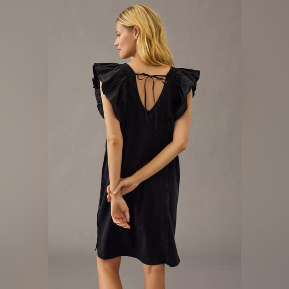 Daily Practice By Anthropologie Malibu Creek Mini Dress Size Small - Picture 3 of 9